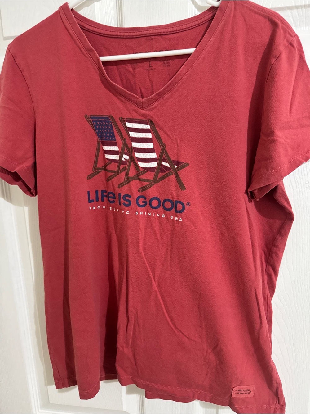Life Is Good Patriotic Women’s Tee